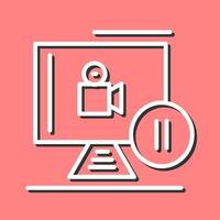 Pause Button Vector Icon