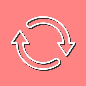 Sync Vector Icon