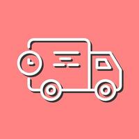 Delivery Truck Vector Icon