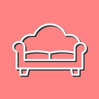 Double Sofa Vector Icon