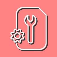 Document Setting Vector Icon