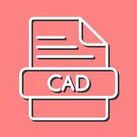 icono de vector de cad