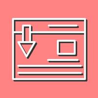 Landing Page Vector Icon