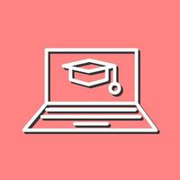 Online Degree Vector Icon