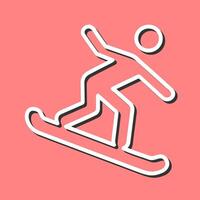 Snowboard Vector Icon