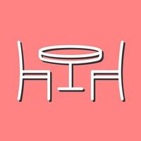 Dining Table I Vector Icon