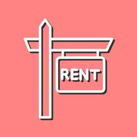 Rent Vector Icon