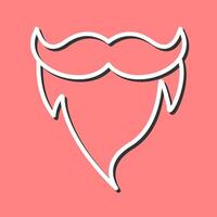 Beard and Moustache II Vector Icon