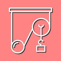 Pulley Vector Icon