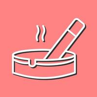 Ashtray Vector Icon