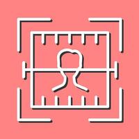 Face Scan Vector Icon