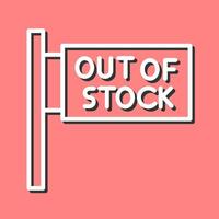 Out of Stock Vector Icon