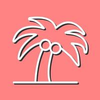 Coconut Tree Vector Icon
