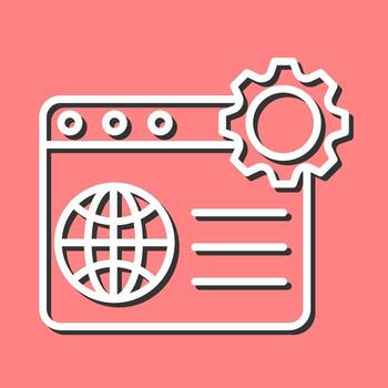 Web Optimization Vector Icon