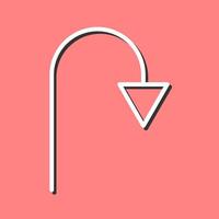 Arrow Pointing Down Vector Icon