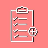 Medical Clipboard Vector Icon