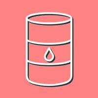 Oil Barrel Vector Icon