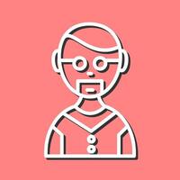 Male Professor Vector Icon