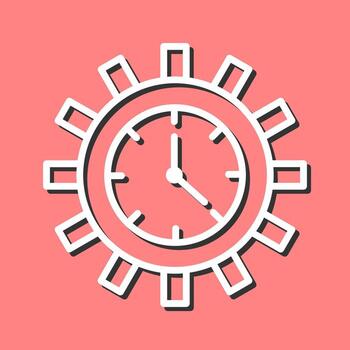 Time Optimization Vector Icon