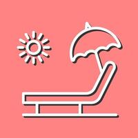 Beach Vector Icon