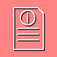 Information Document Vector Icon