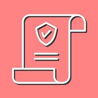 Insurance Policy Vector Icon