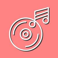 Music CD Vector Icon