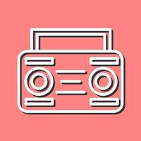 Cassette Player Vector Icon