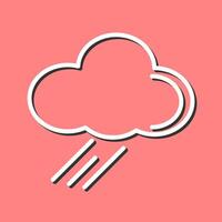 icono de vector de lluvia