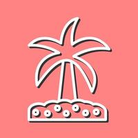 Coconut trees Vector Icon