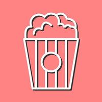 Popcorn Vector Icon