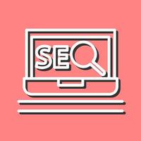 SEO Label Vector Icon