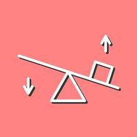 Seesaw Vector Icon