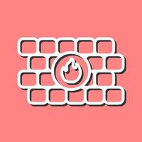FireWall Vector Icon