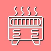 Convection Heater Vector Icon