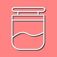 Jar on Display Vector Icon