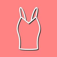 Ladies Vest Vector Icon