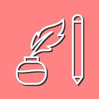 Writing Equipment Vector Icon