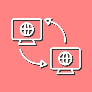 Synchronization Vector Icon