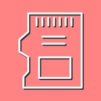 SD Card Vector Icon