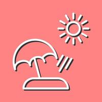 Beach Vector Icon