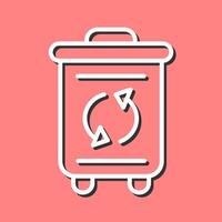 Recycle Bin Vector Icon