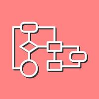 Flowchart Vector Icon