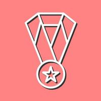 icono de vector de medalla