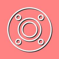 Flange Vector Icon