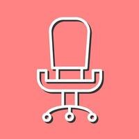 Office Chair III Vector Icon