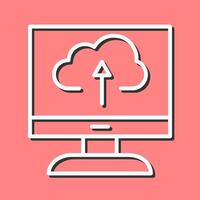 Cloud Backup Vector Icon
