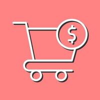 icono de vector de compra