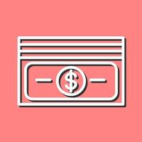 Pack of Bills Vector Icon