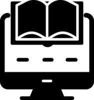 Digital Learning Vector Icon